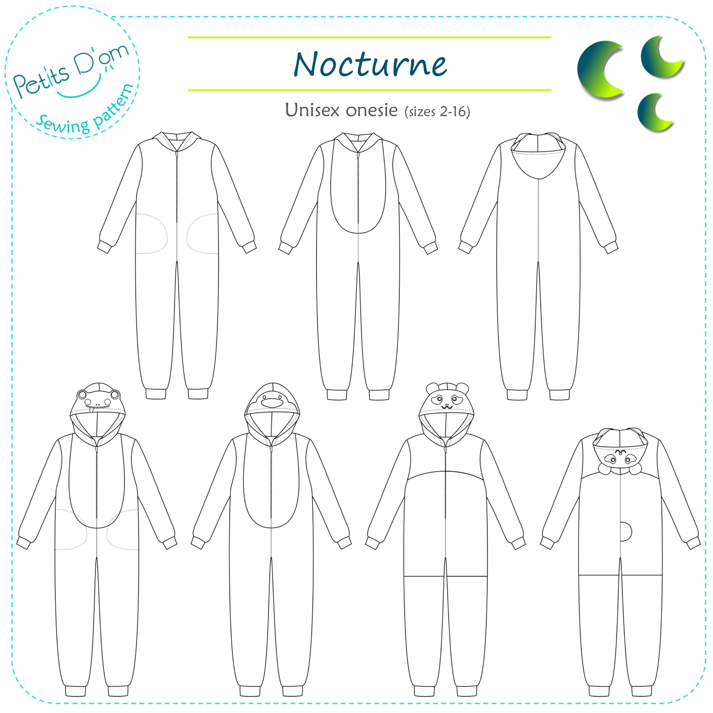 Petits D'om Nocturne Onesie