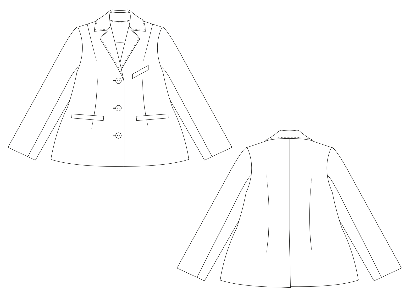 Modern Sewing Co. Naomi Blazer