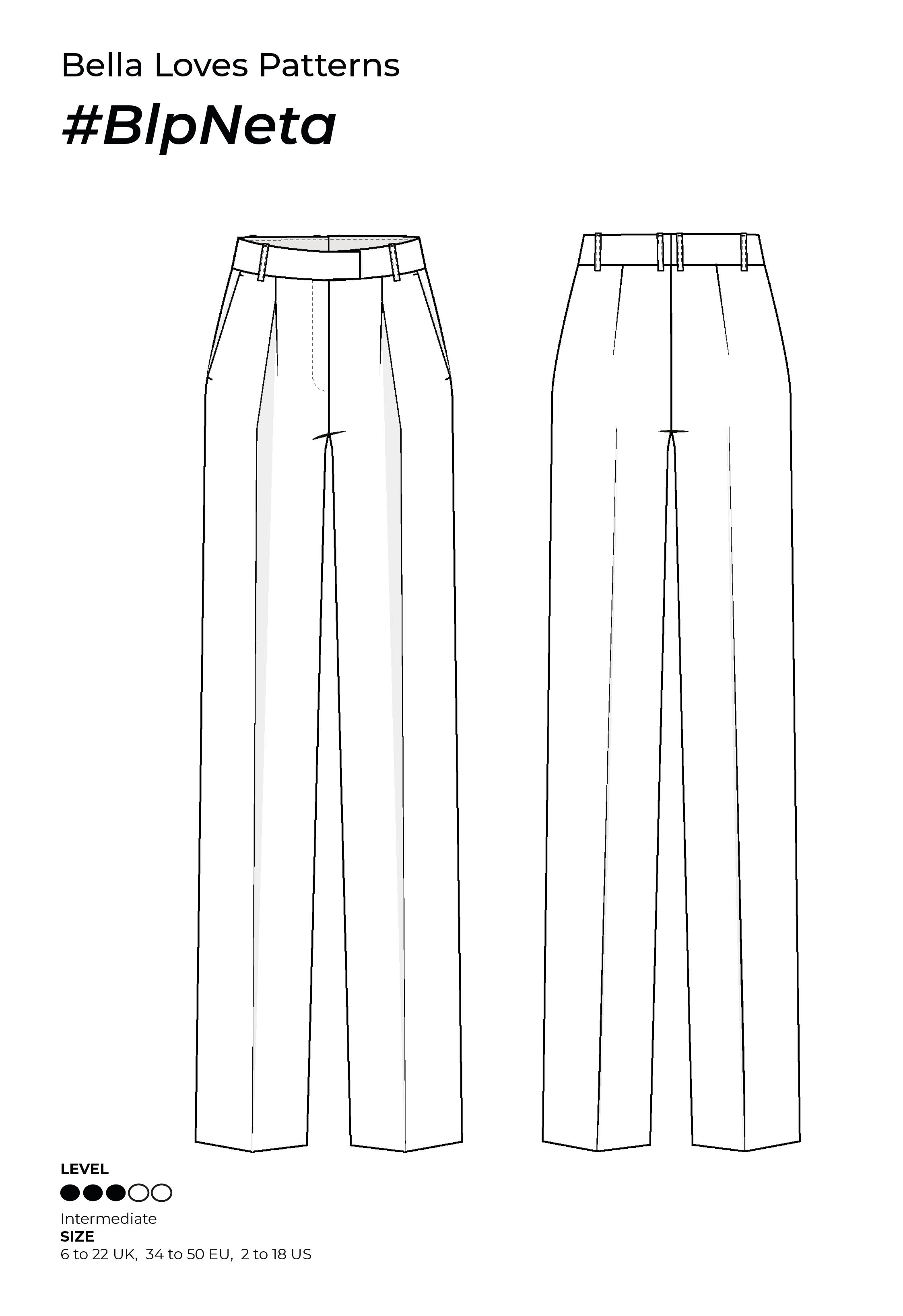 Bella Loves Patterns Neta Trousers