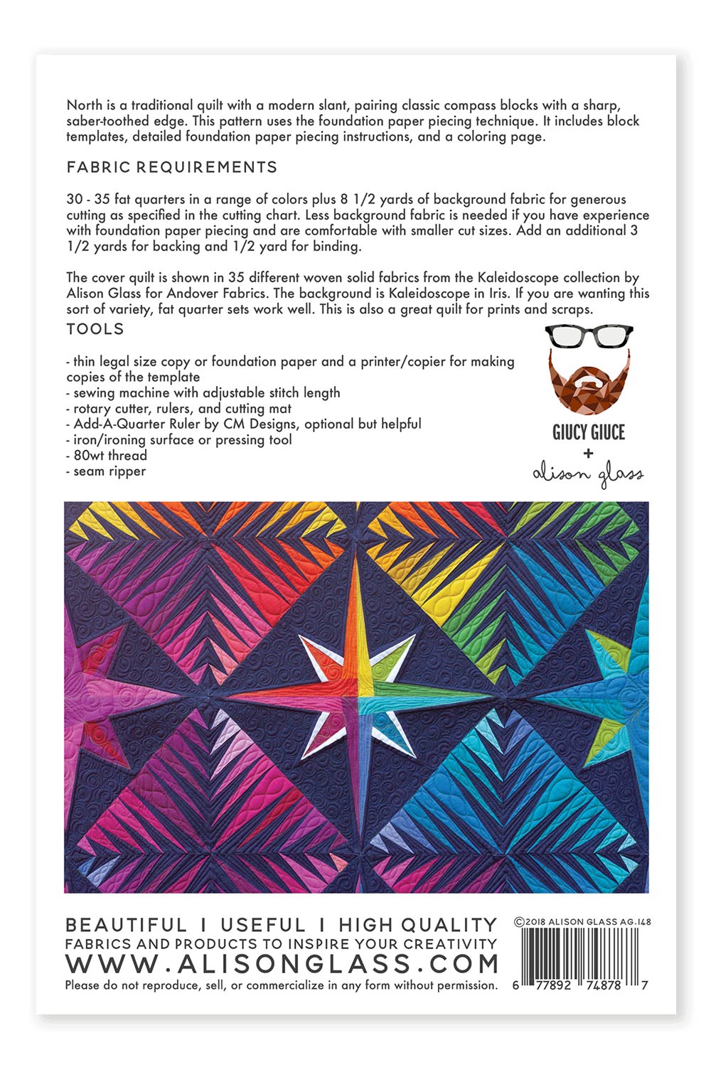 Alison Glass North Quilt