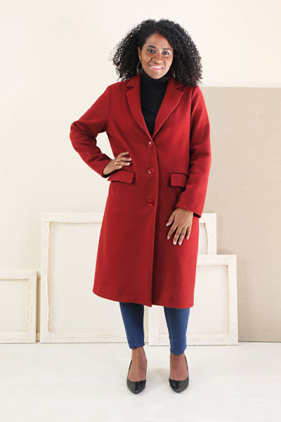 未使用 kaval カヴァル／A-line Over Coat (vintage Liesl + Co Chaval Coat – The Fold Line