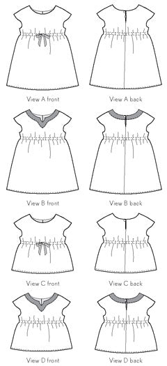 Oliver + S Roller Skate Dress and Tunic