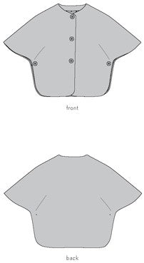 Oliver + S Baby/Child Forest Path Cape PDF