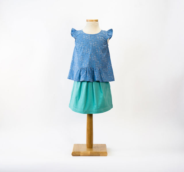 Oliver + S Butterfly Blouse & Skirt PDF