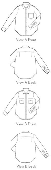 Oliver + S Buttoned-up Button-down Shirt