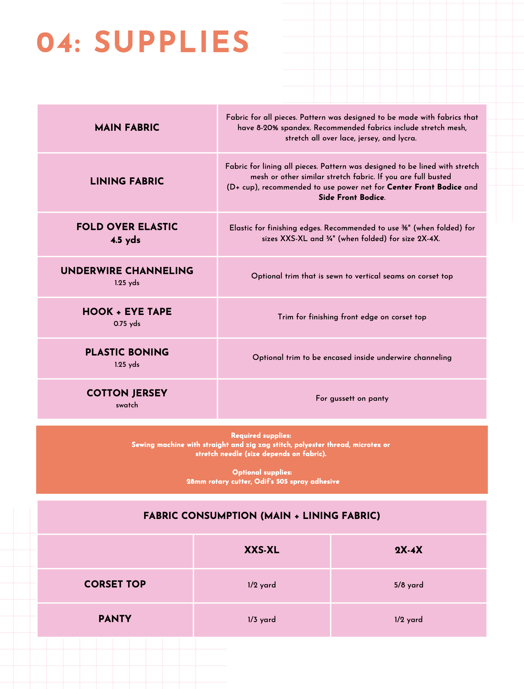 Madalynne Odessa Corset Top and Panty (free)