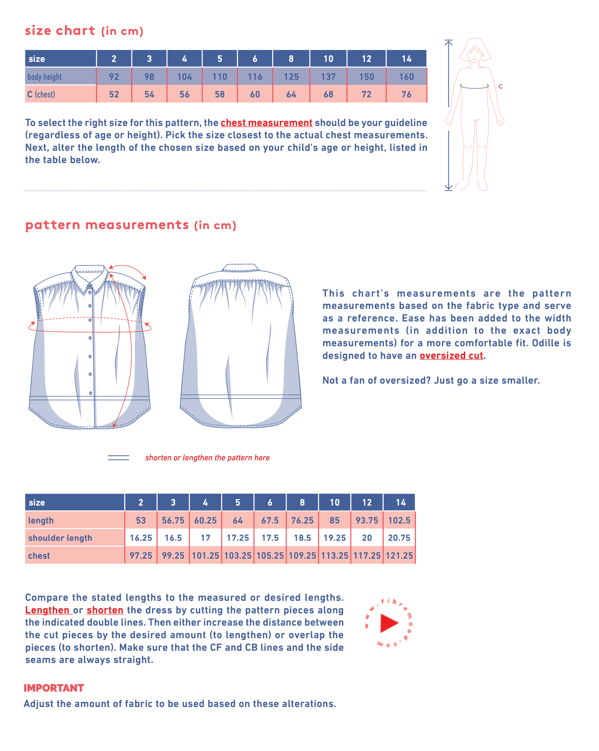 Fibre Mood Child/Teen Odille Dress