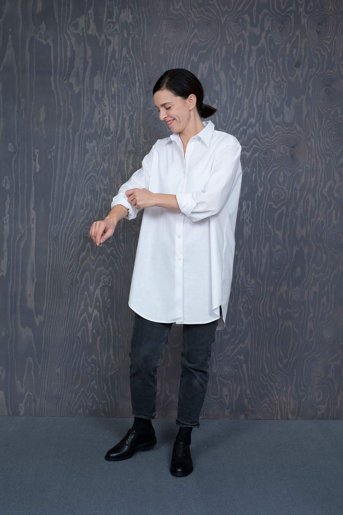 Oversized shirt sewing pattern best sale