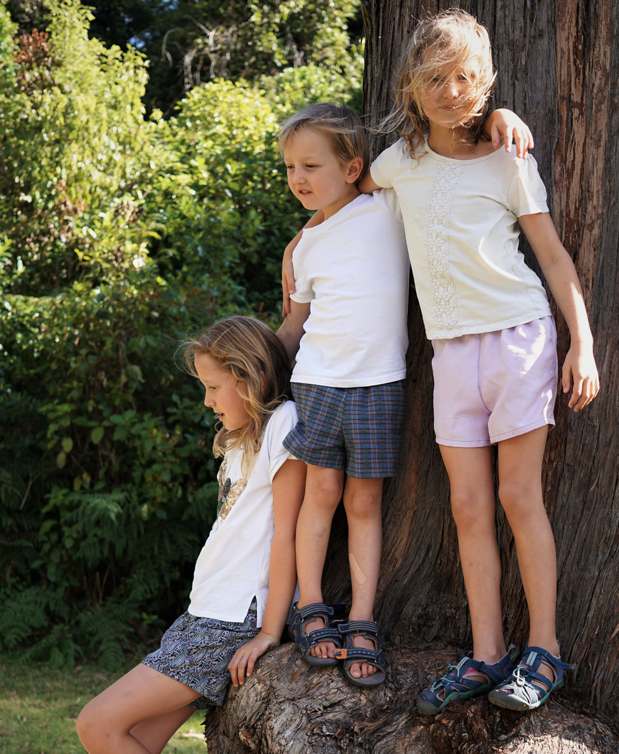 Below the Kōwhai Baby/Child Pai Shorts