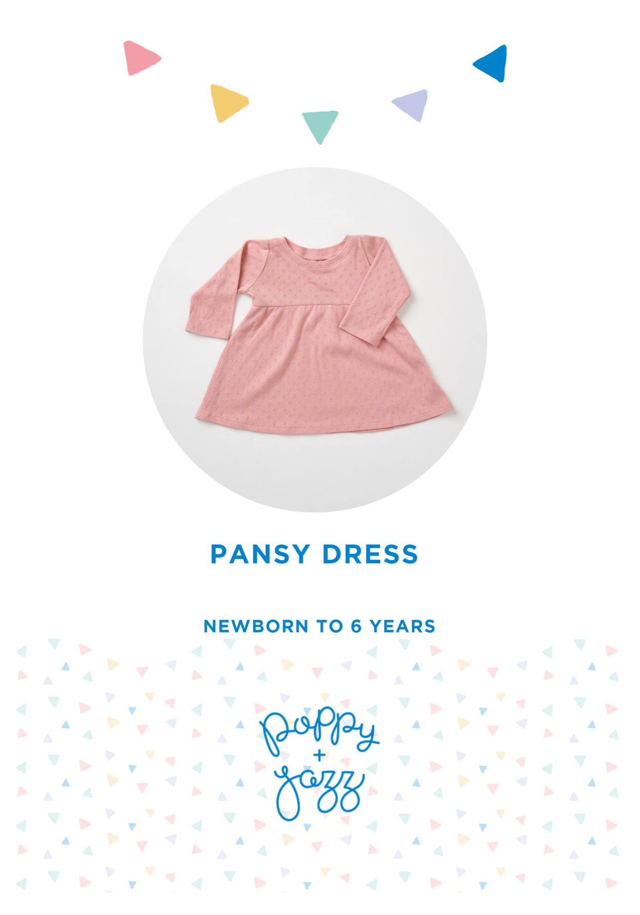 Poppy & Jazz Baby/Child Pansy Dress