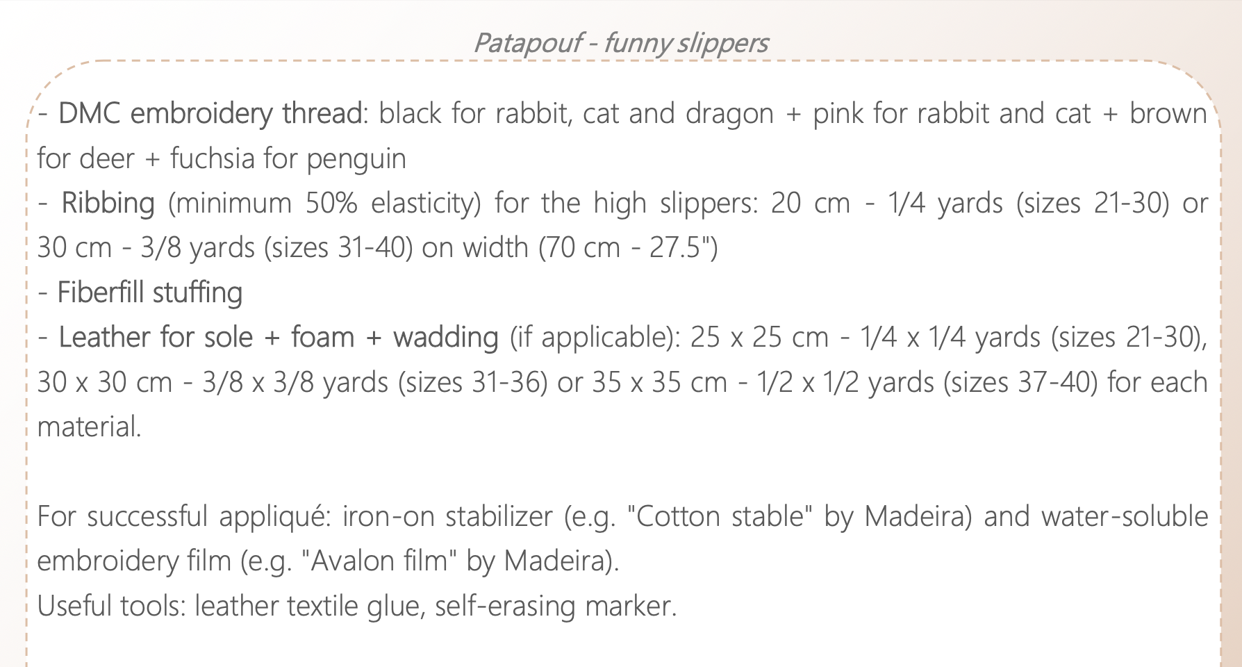 Petits D'om Patapouf Slippers