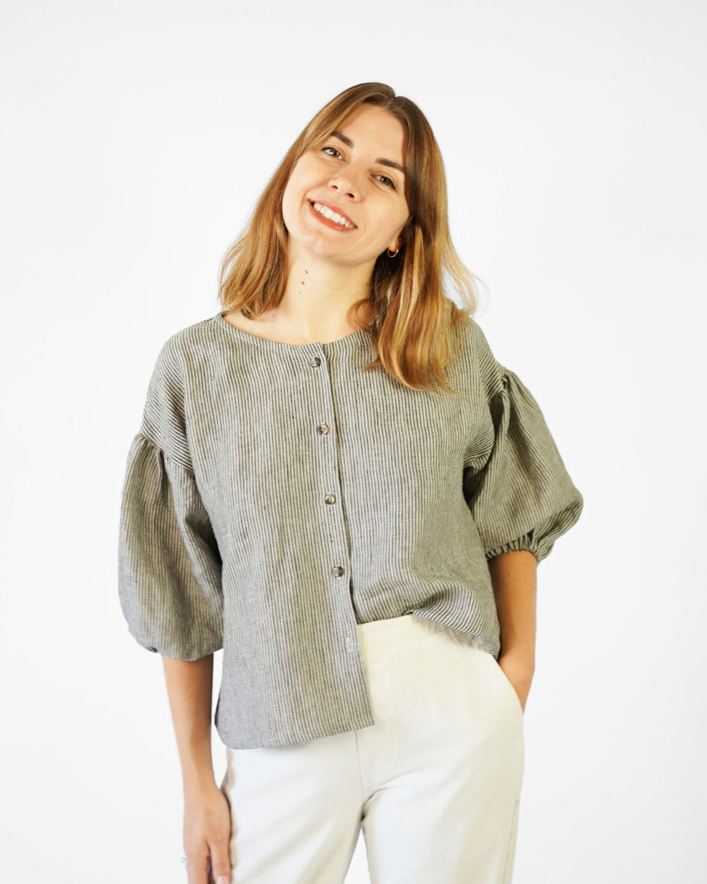 Matchy Matchy Perfect Puff Sleeve Top