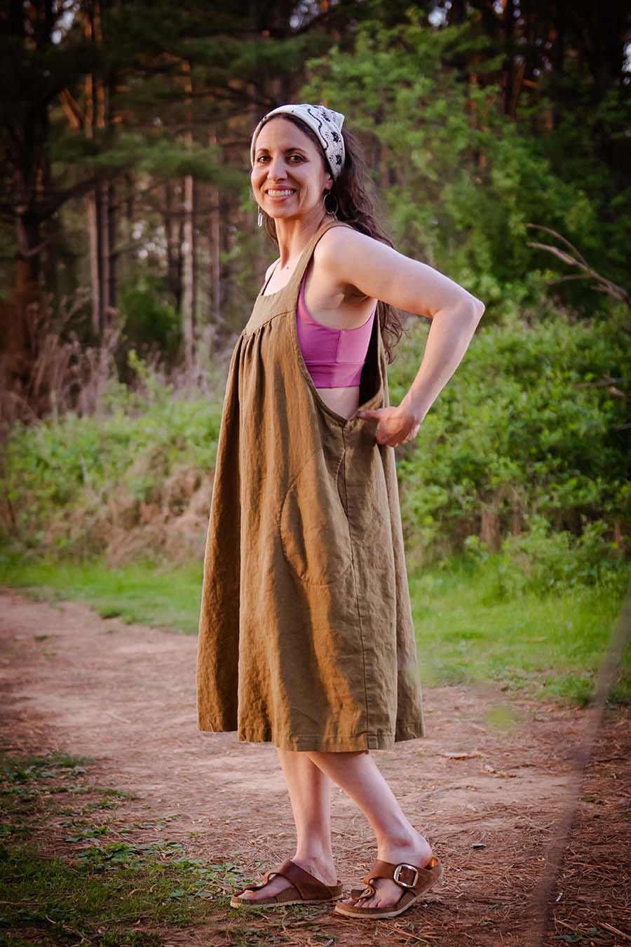 Sew Liberated Petrichor Pinafore