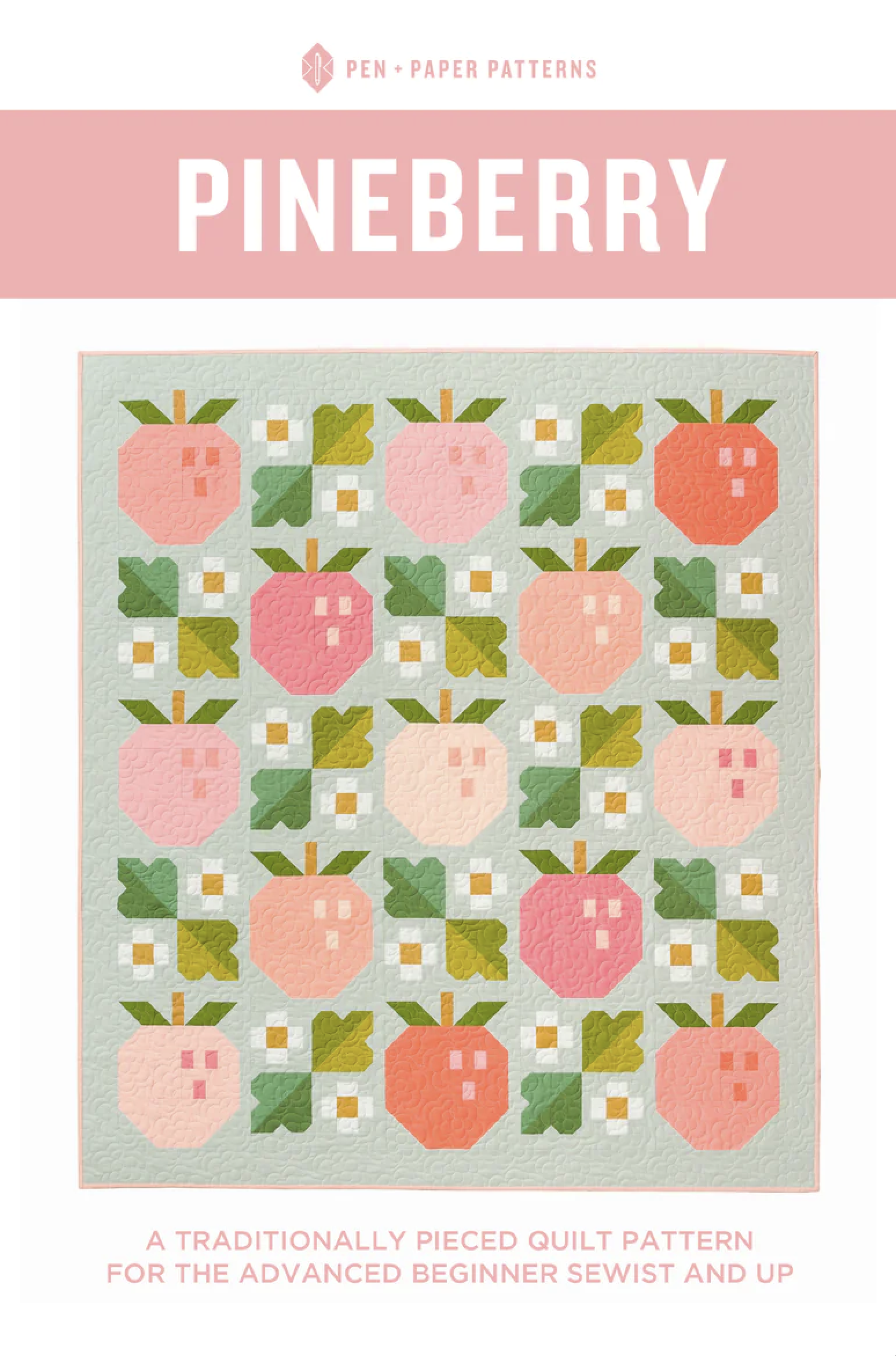 Pen and Paper Patterns Pineberry Quilt