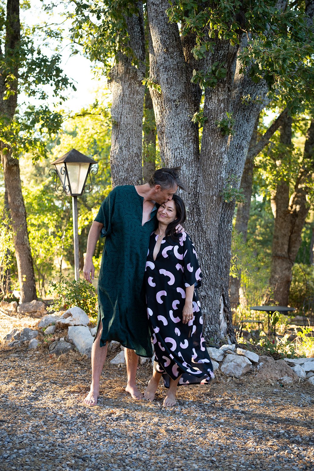 Christine Haynes Unisex Piqué Lounge Tunic