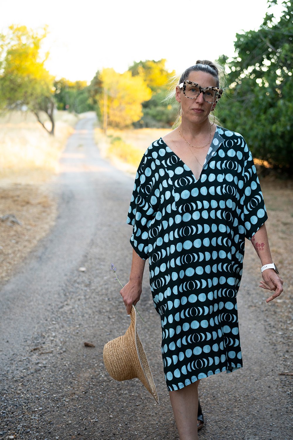 Christine Haynes Unisex Piqué Lounge Tunic