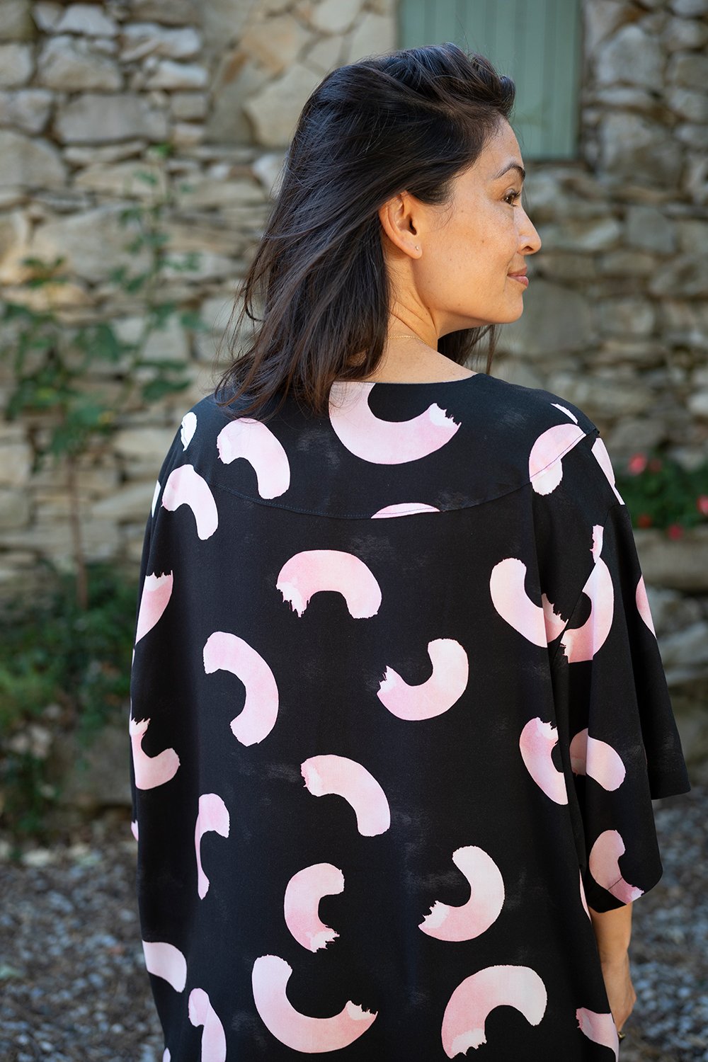 Christine Haynes Unisex Piqué Lounge Tunic