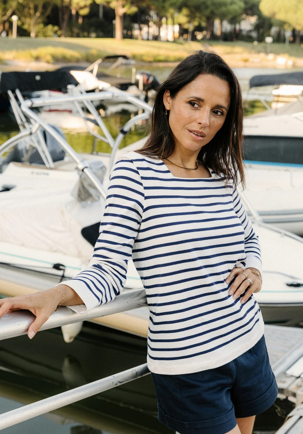 Maison Fauve Pirate Breton Top