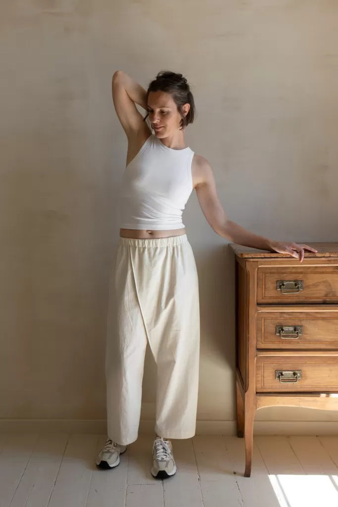 Ready to Sew Pleat Asymmetrical Pants