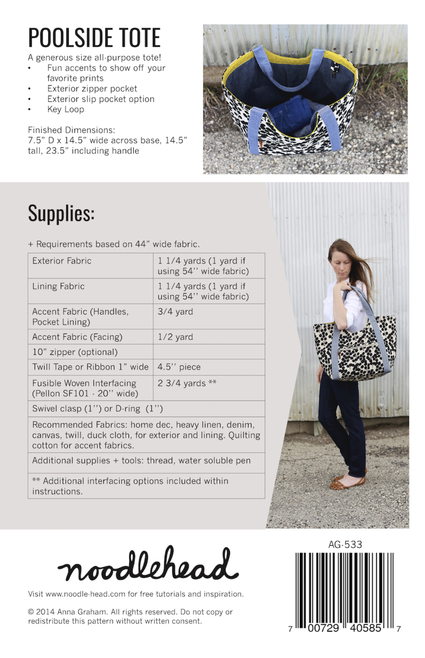 Noodlehead Poolside Tote
