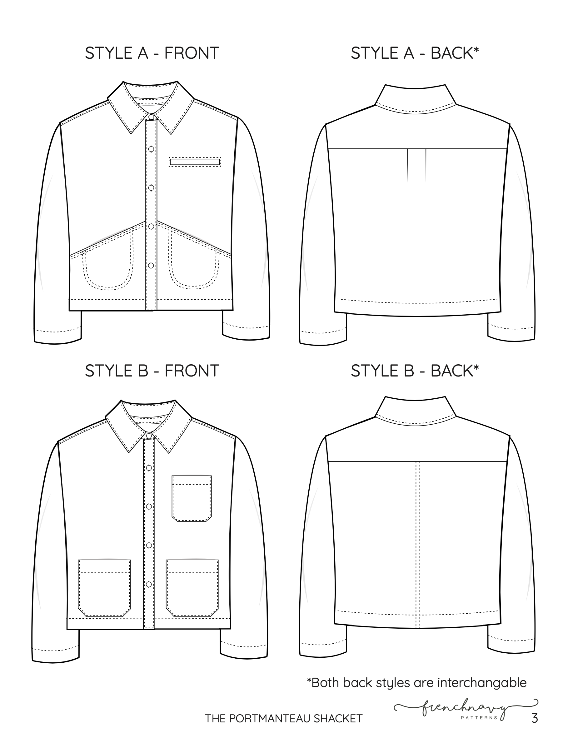 French Navy Portmanteau Shacket