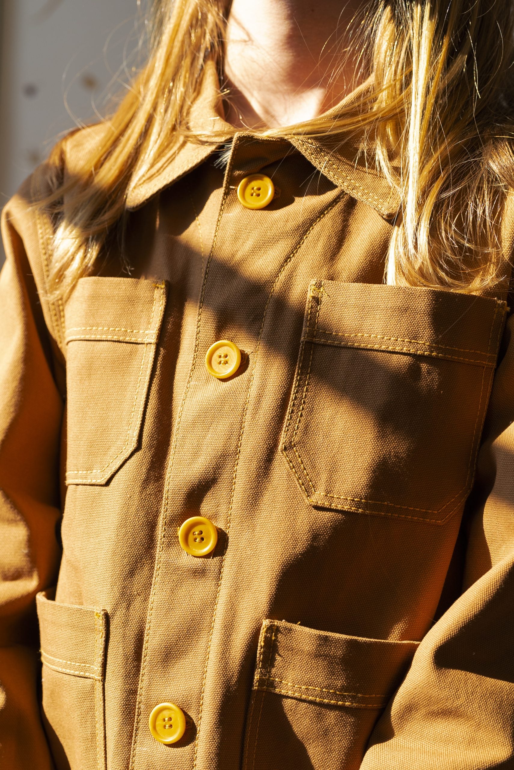 Ready to Sew Child/Teen Prosper Bleu de Travail Jacket