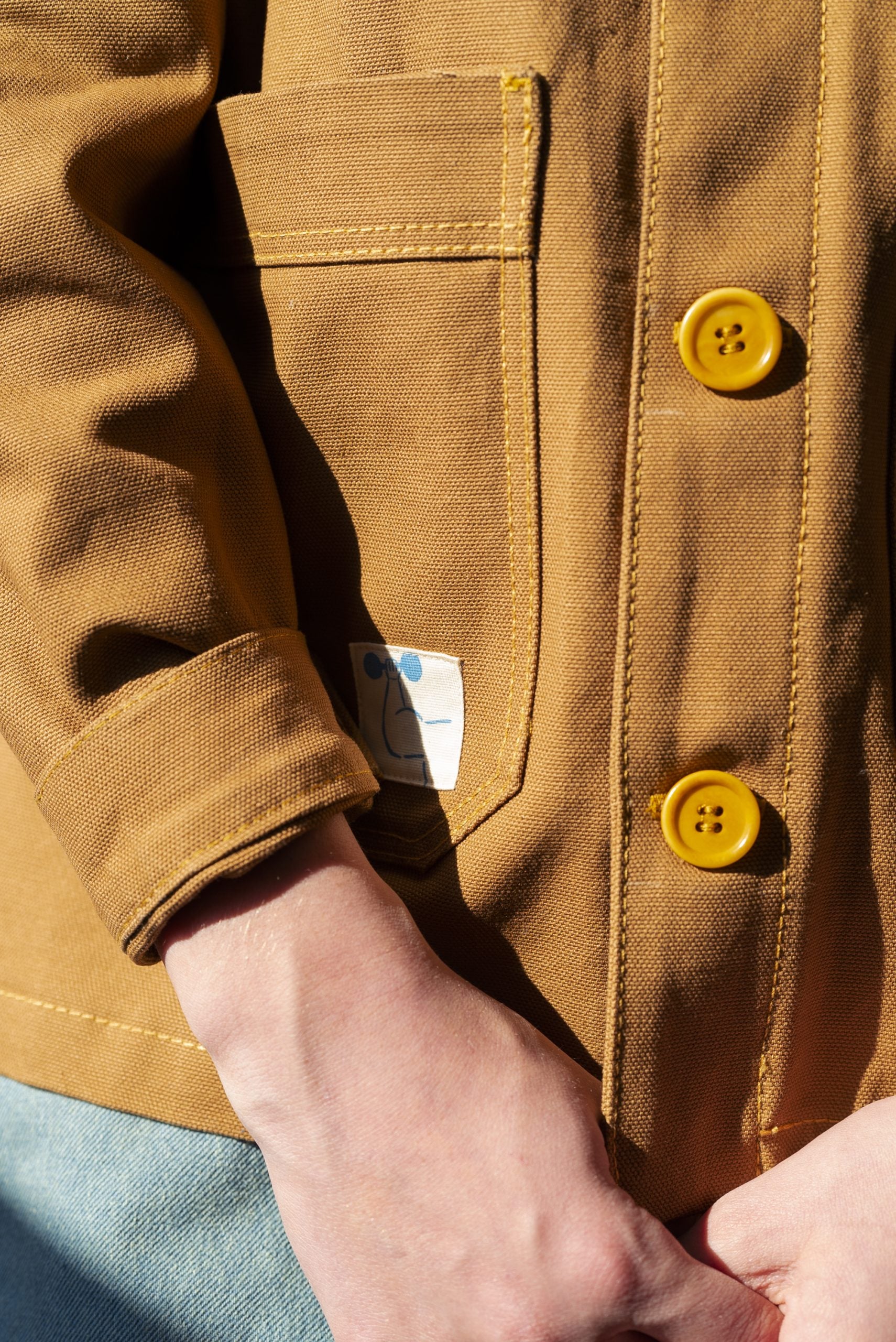 Ready to Sew Child/Teen Prosper Bleu de Travail Jacket