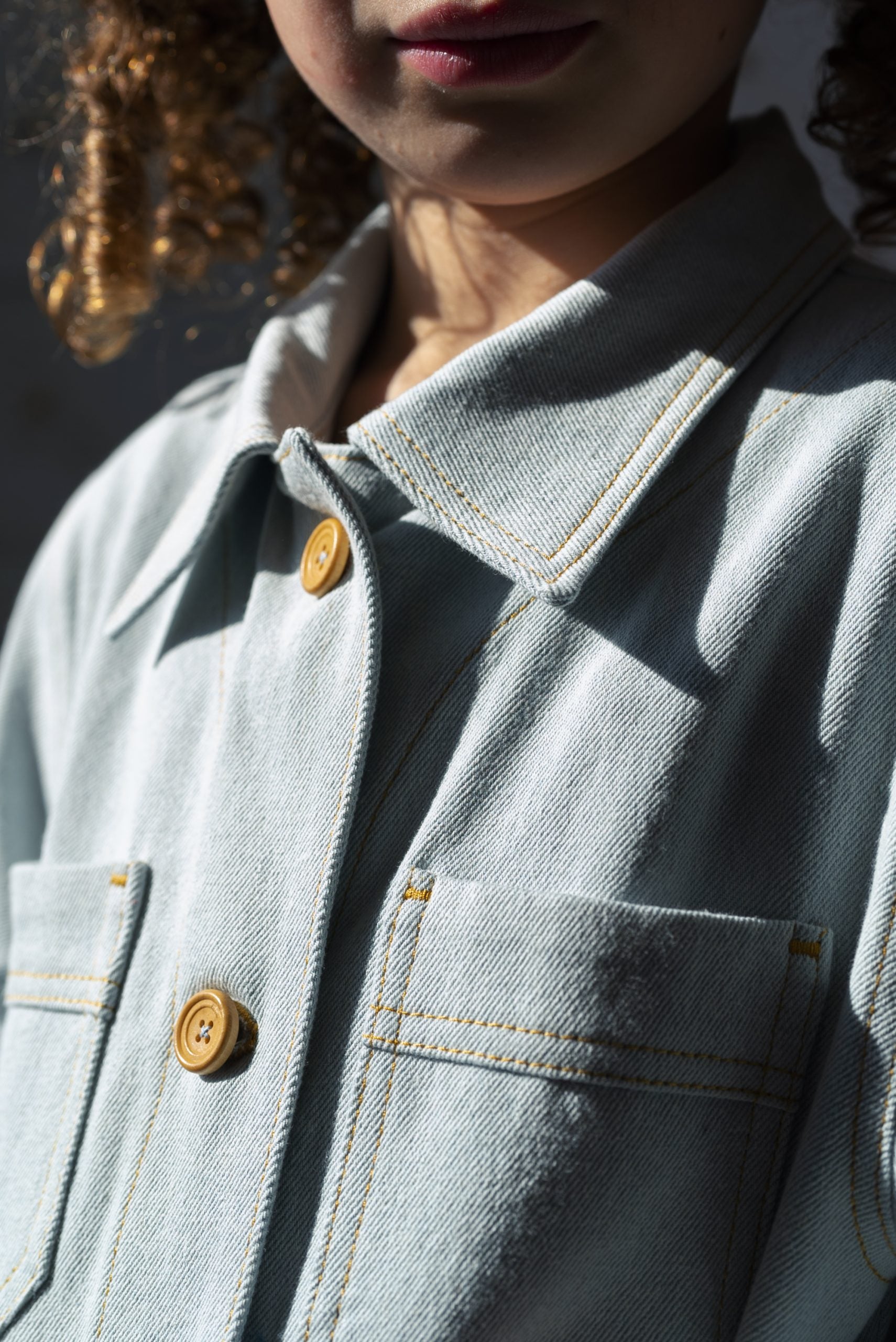 Ready to Sew Child/Teen Prosper Bleu de Travail Jacket