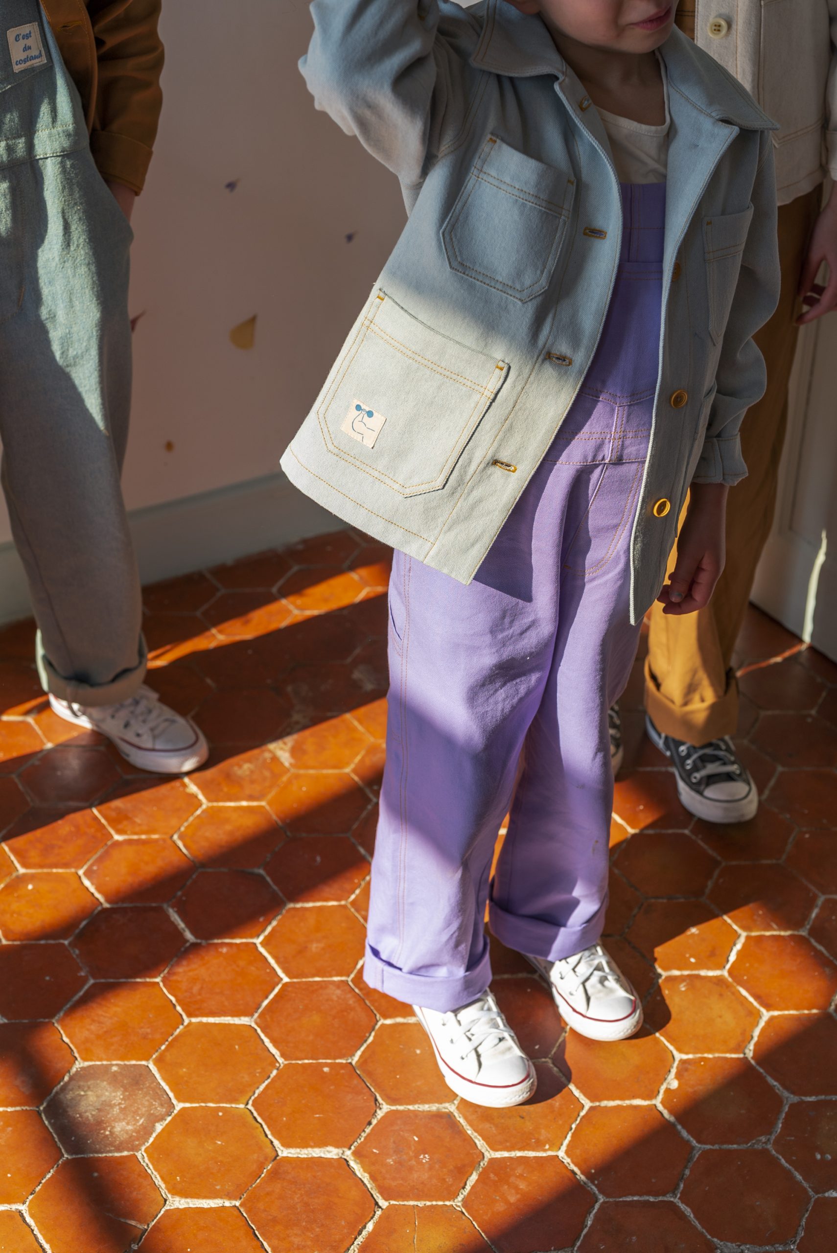 Ready to Sew Child/Teen Prosper Bleu de Travail Jacket