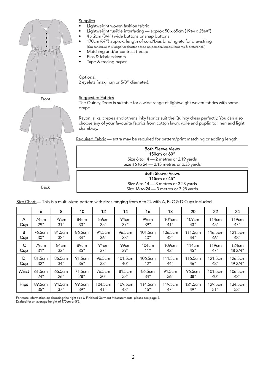 Jennifer Lauren Handmade Quincy Dress
