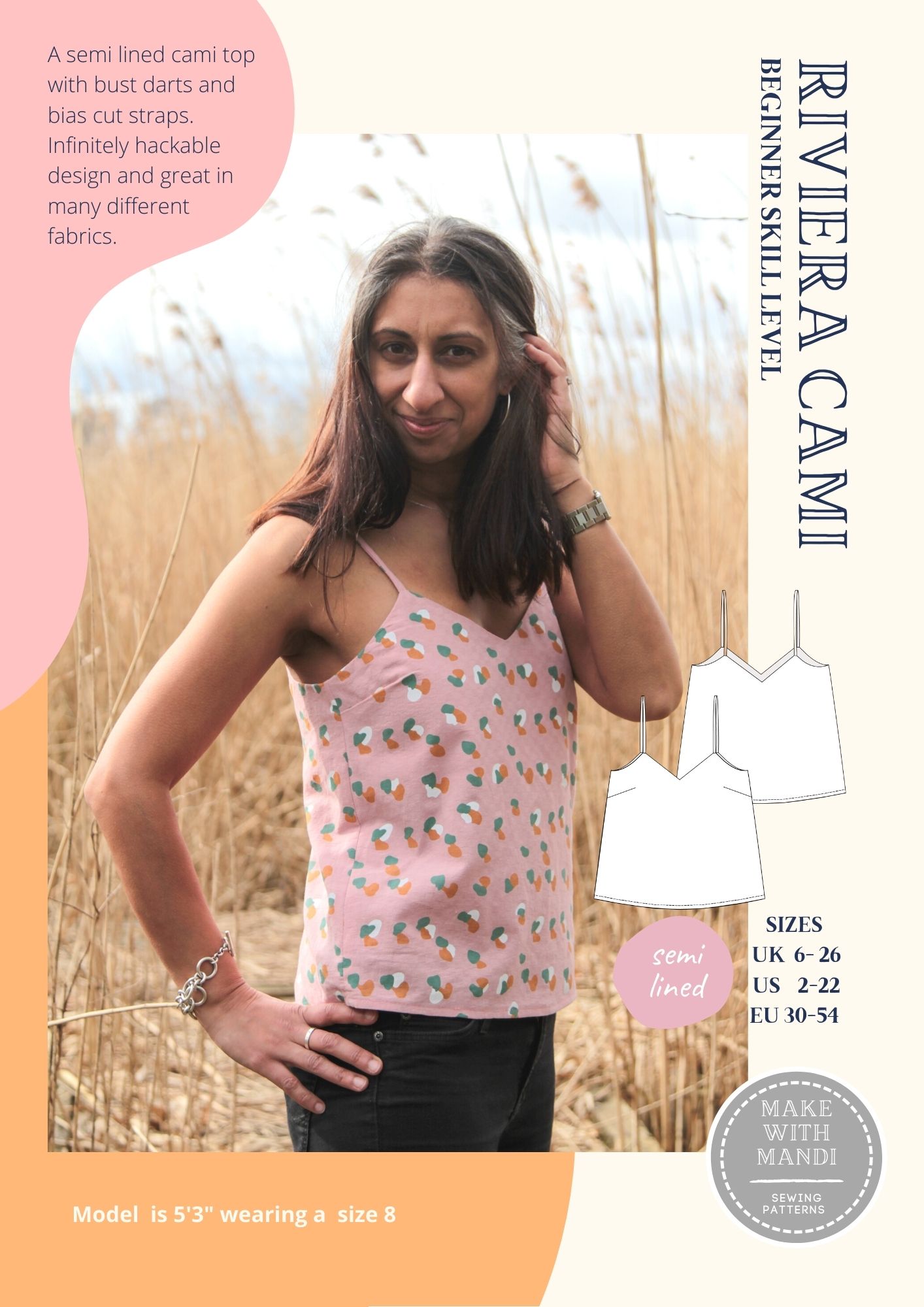 Make With Mandi Riviera Cami