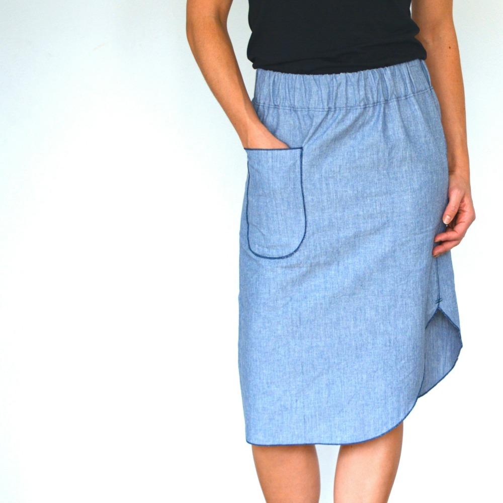 Halfmoon Atelier Roma Midi Skirt