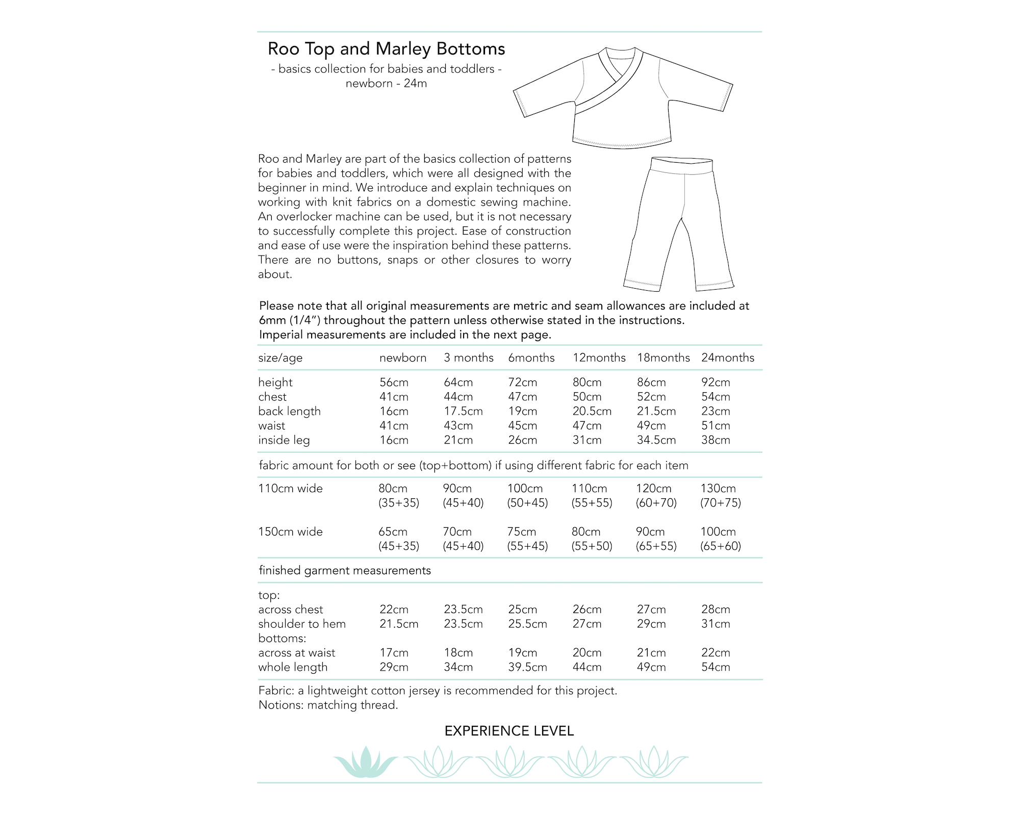 Dhurata Davies Babies' Roo Top and Marley Bottoms