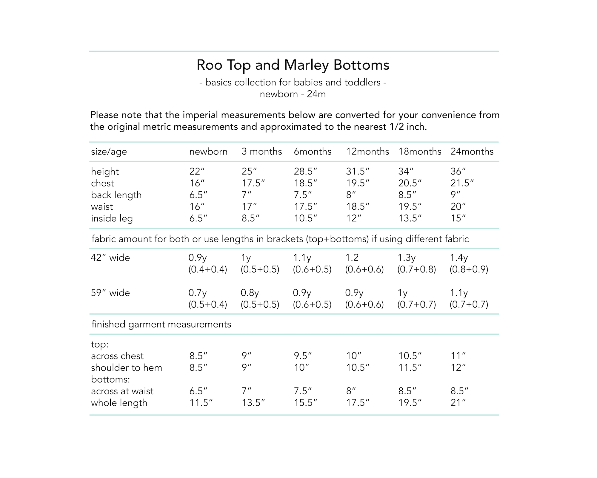 Dhurata Davies Babies' Roo Top and Marley Bottoms