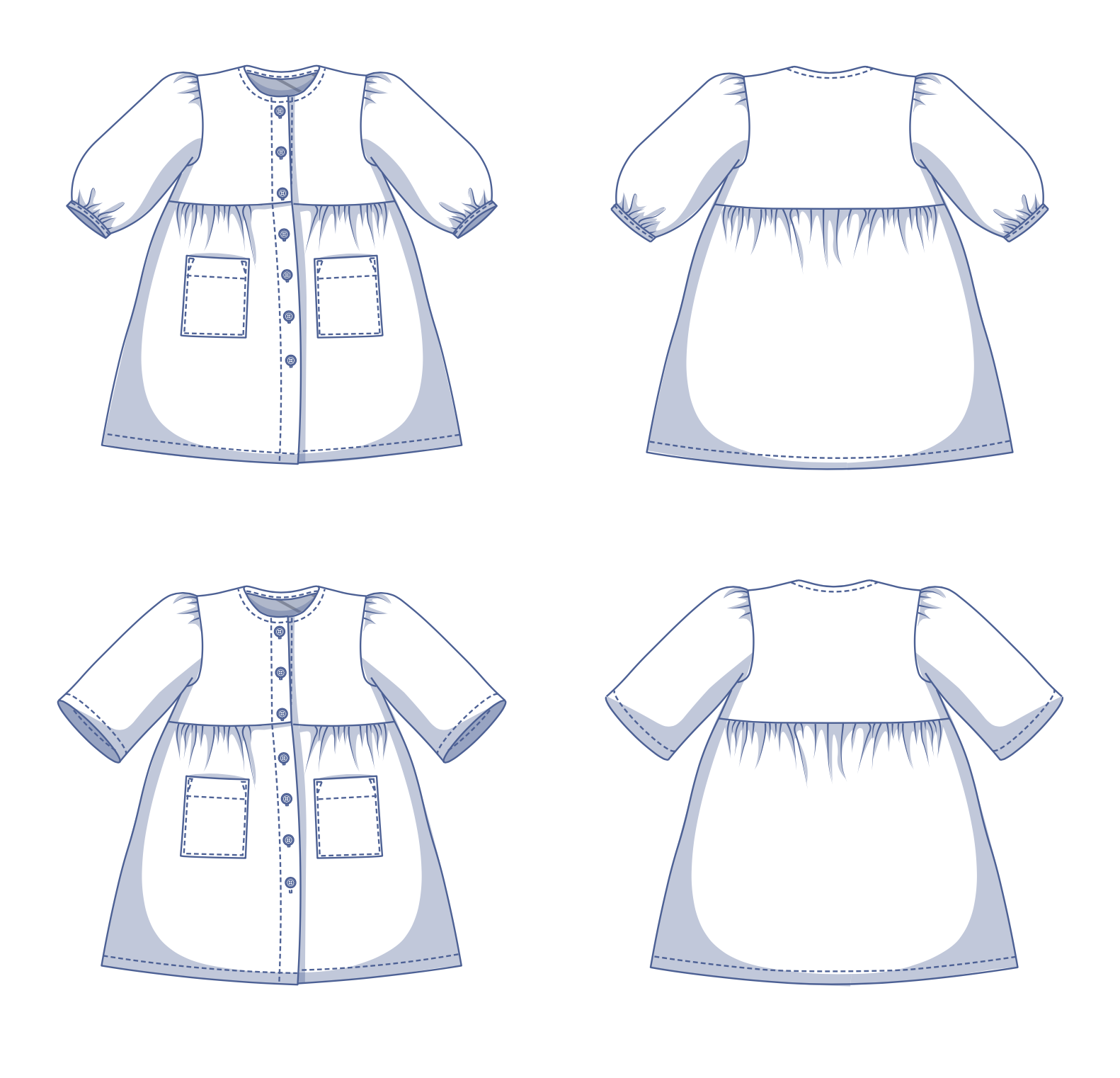 Fibre Mood Child/Teen Rosa Dress