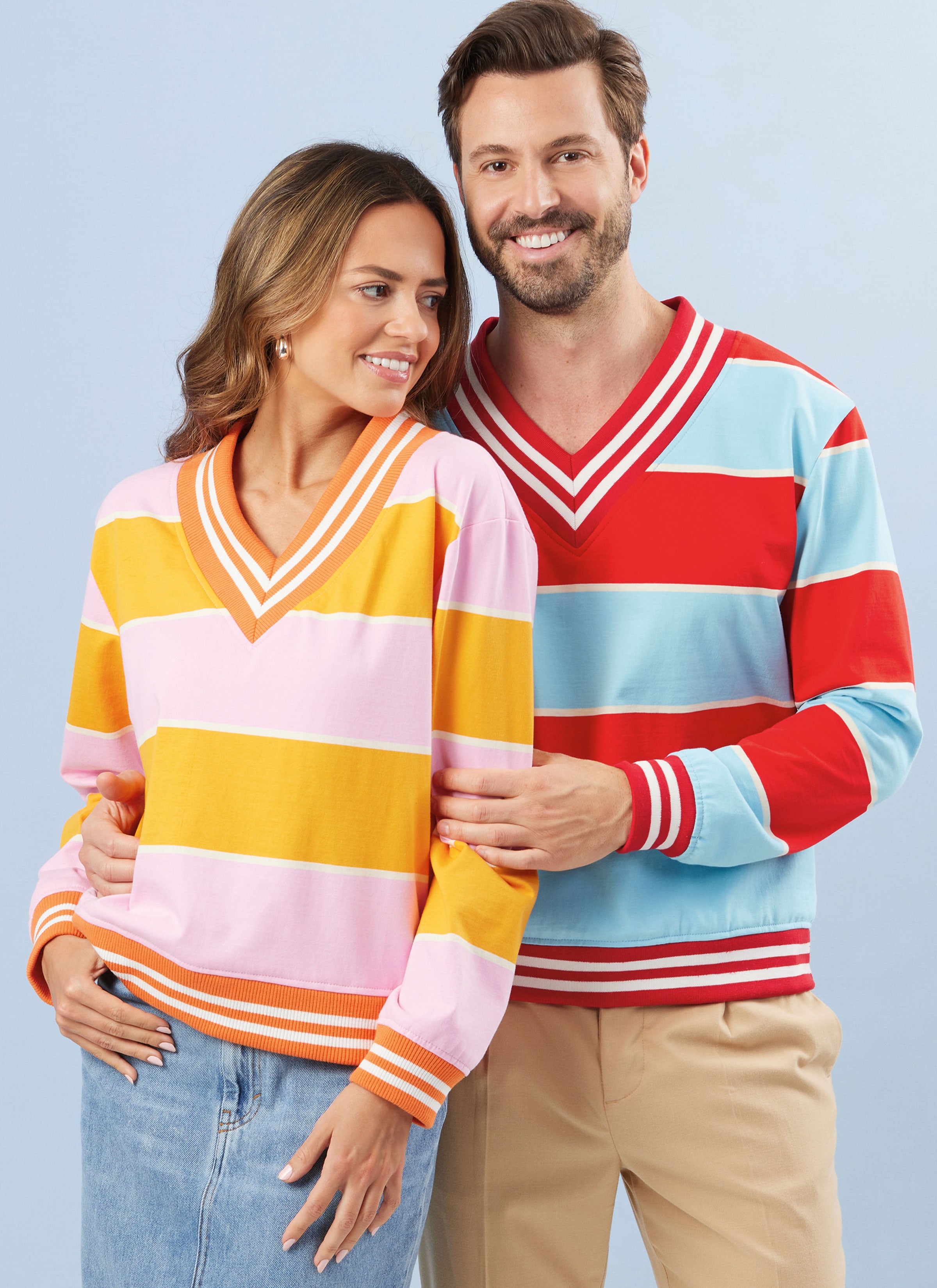 Simplicity Unisex Knit Vest Tops S3040 – The Fold Line