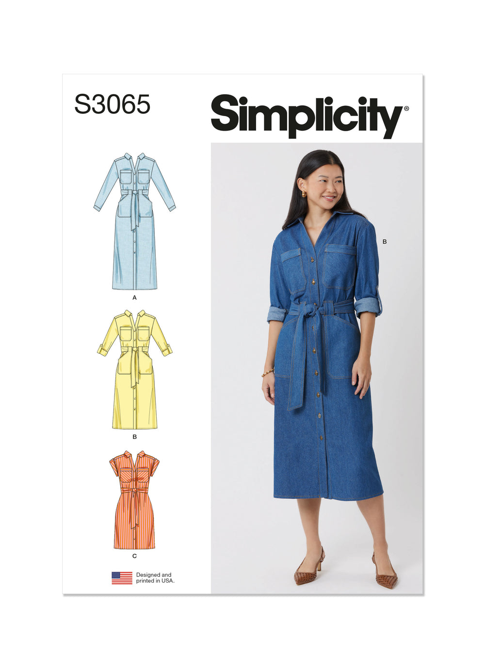 Simplicity Dress S3065