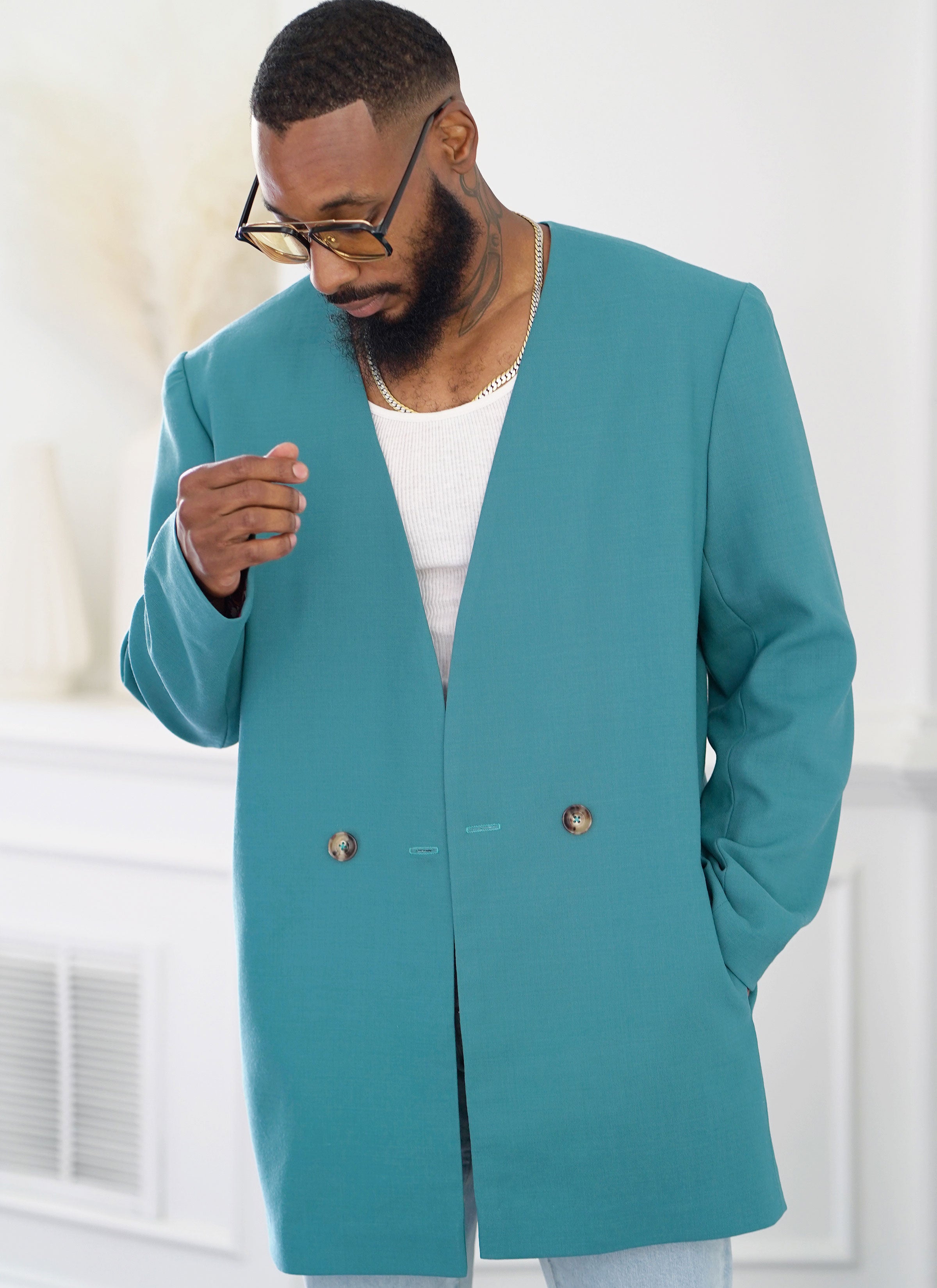 Simplicity Unisex Blazer S3071