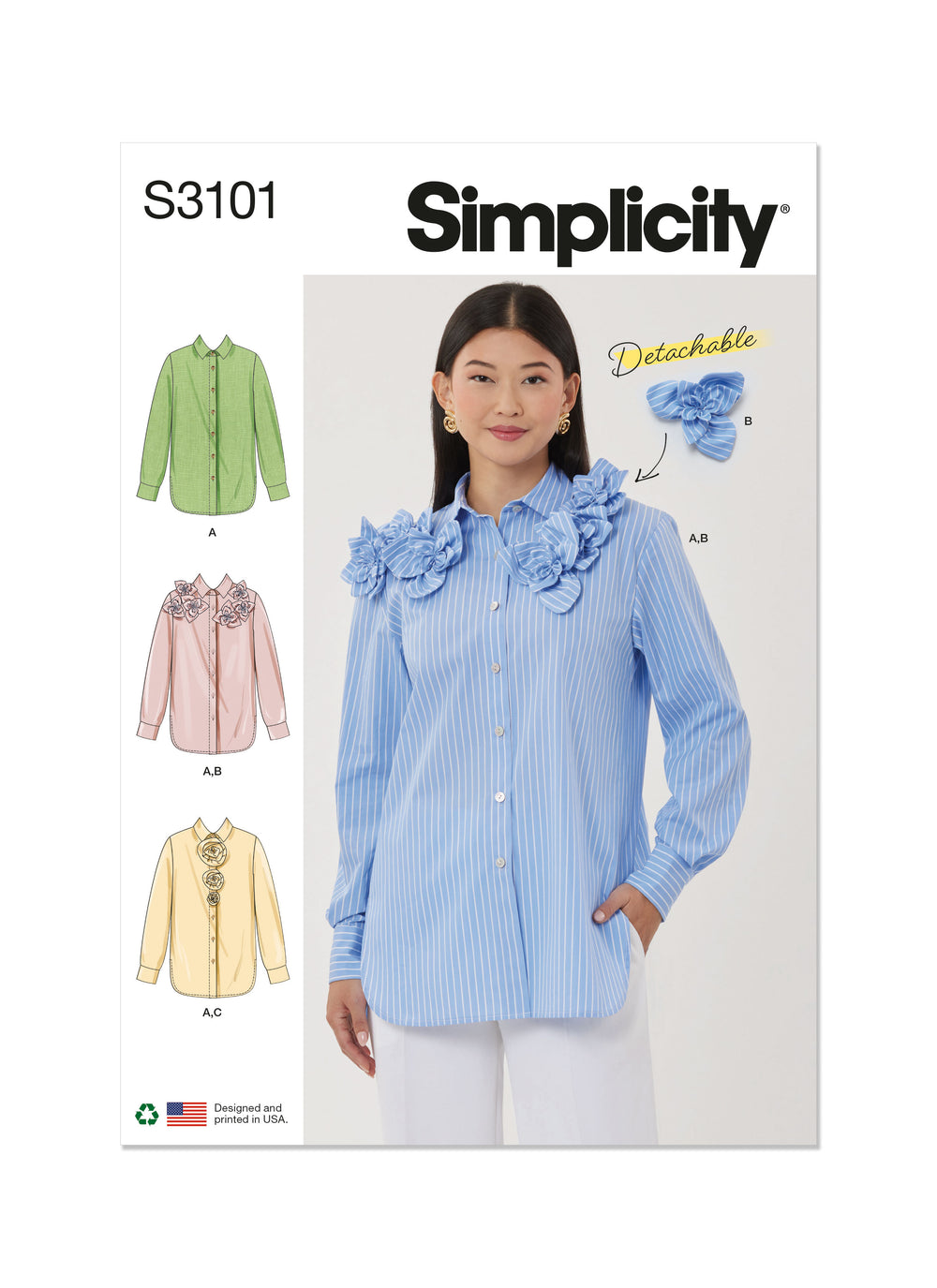 Simplicity Shirt S3101