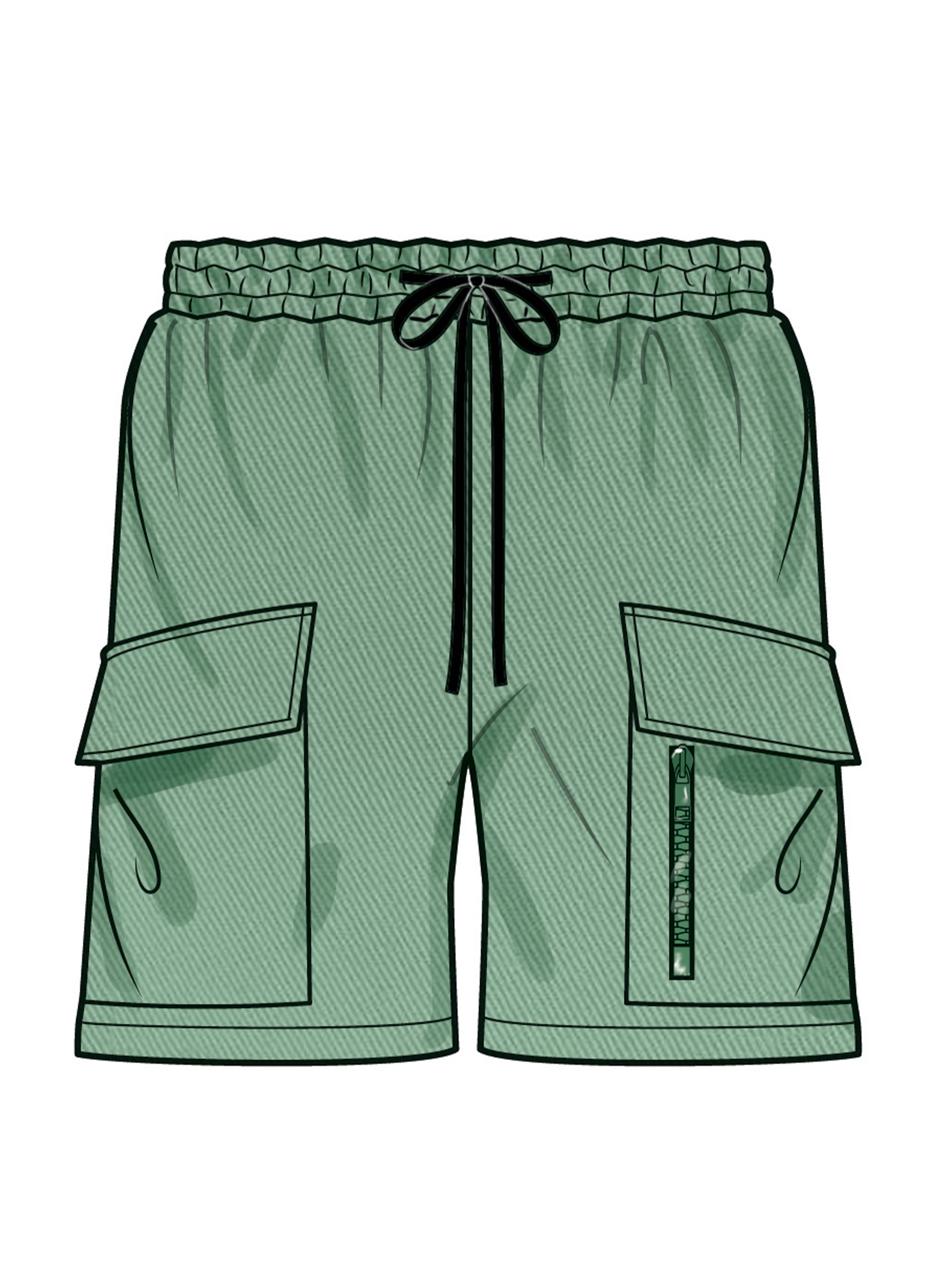 Simplicity Men's Shirts, Shorts and Trousers S3110