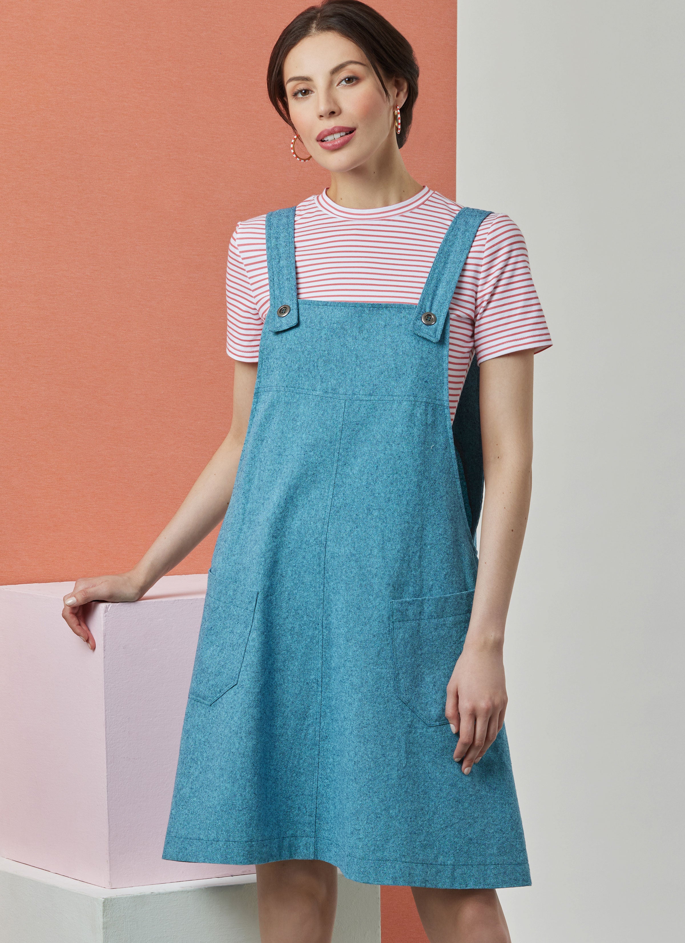 Simplicity Knit Tops, Overalls and Pinafore S3125