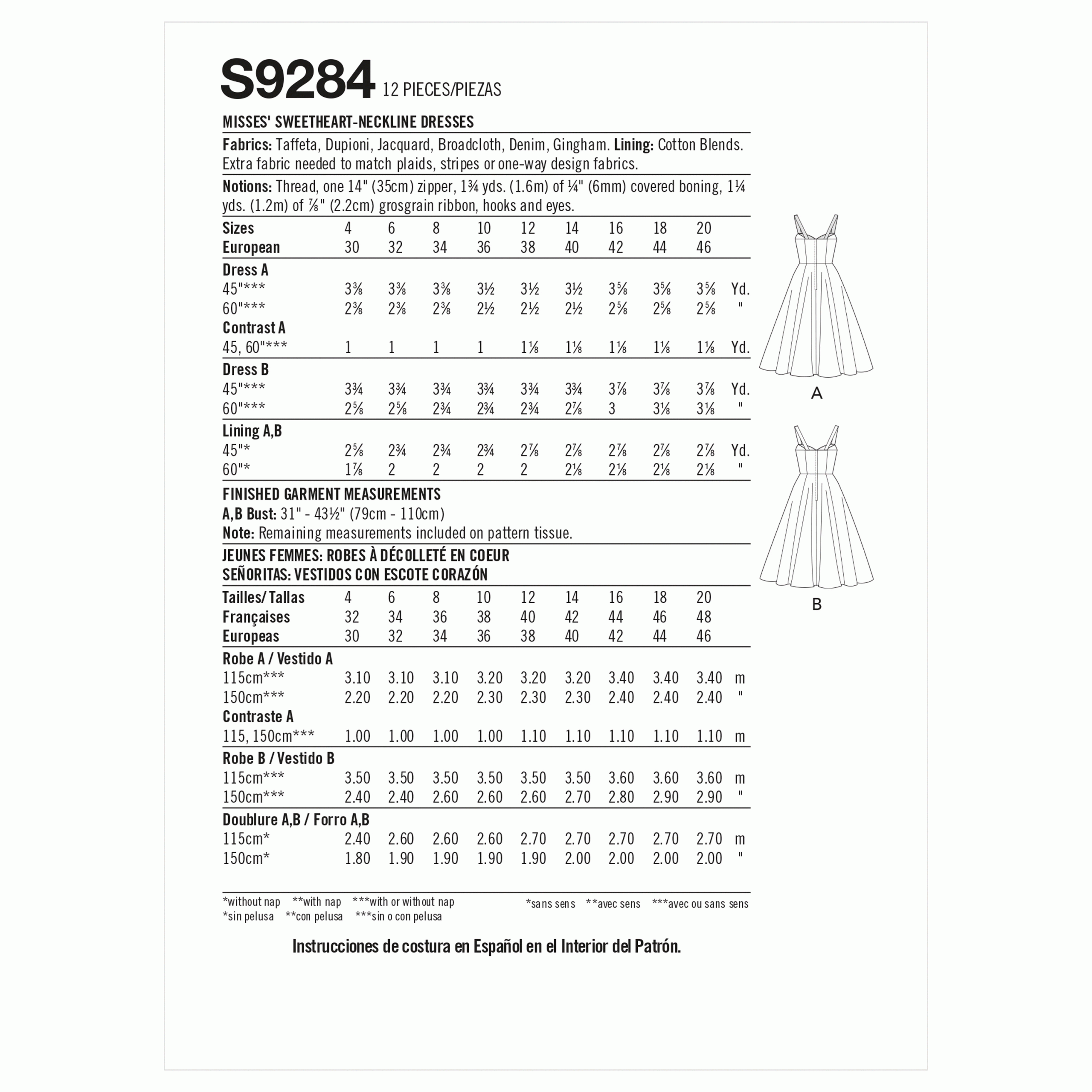 Simplicity Dresses S9284