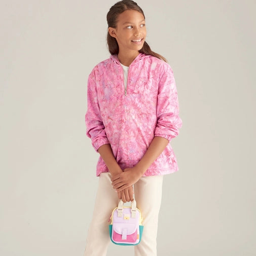 Simplicity Unisex Hooded Tops S9481