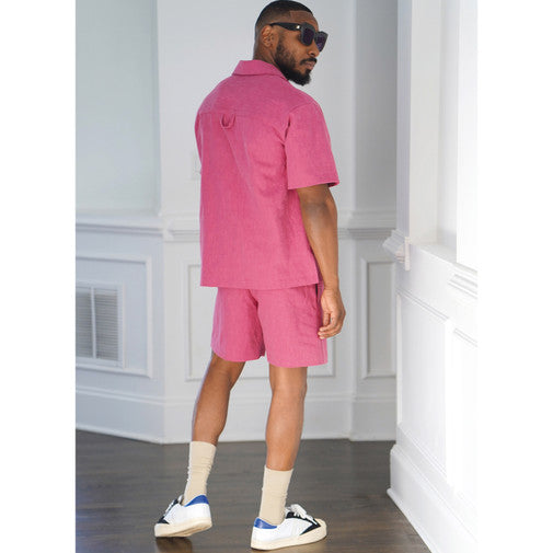 Simplicity Men's Shirts & Shorts S9758