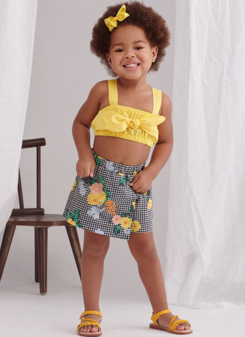 Simplicity Baby/Child Top, Skort & Trousers S9797