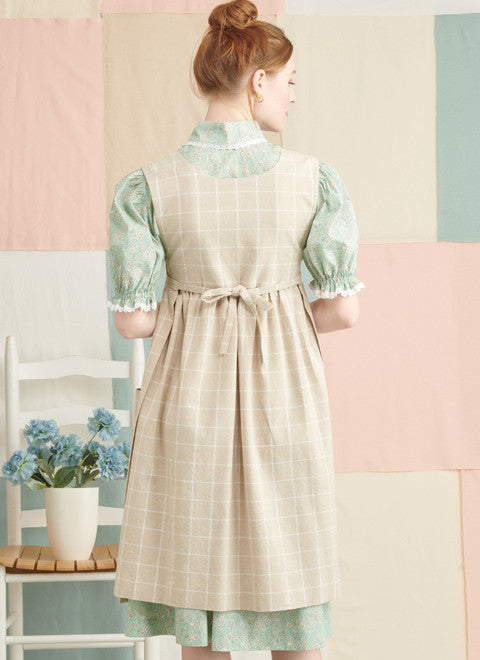 Simplicity Dress & Pinafore Apron S9835