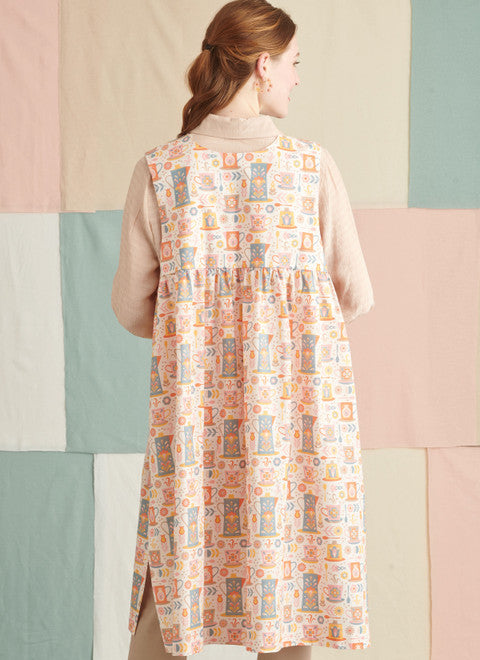 Simplicity Dress & Pinafore Apron S9835