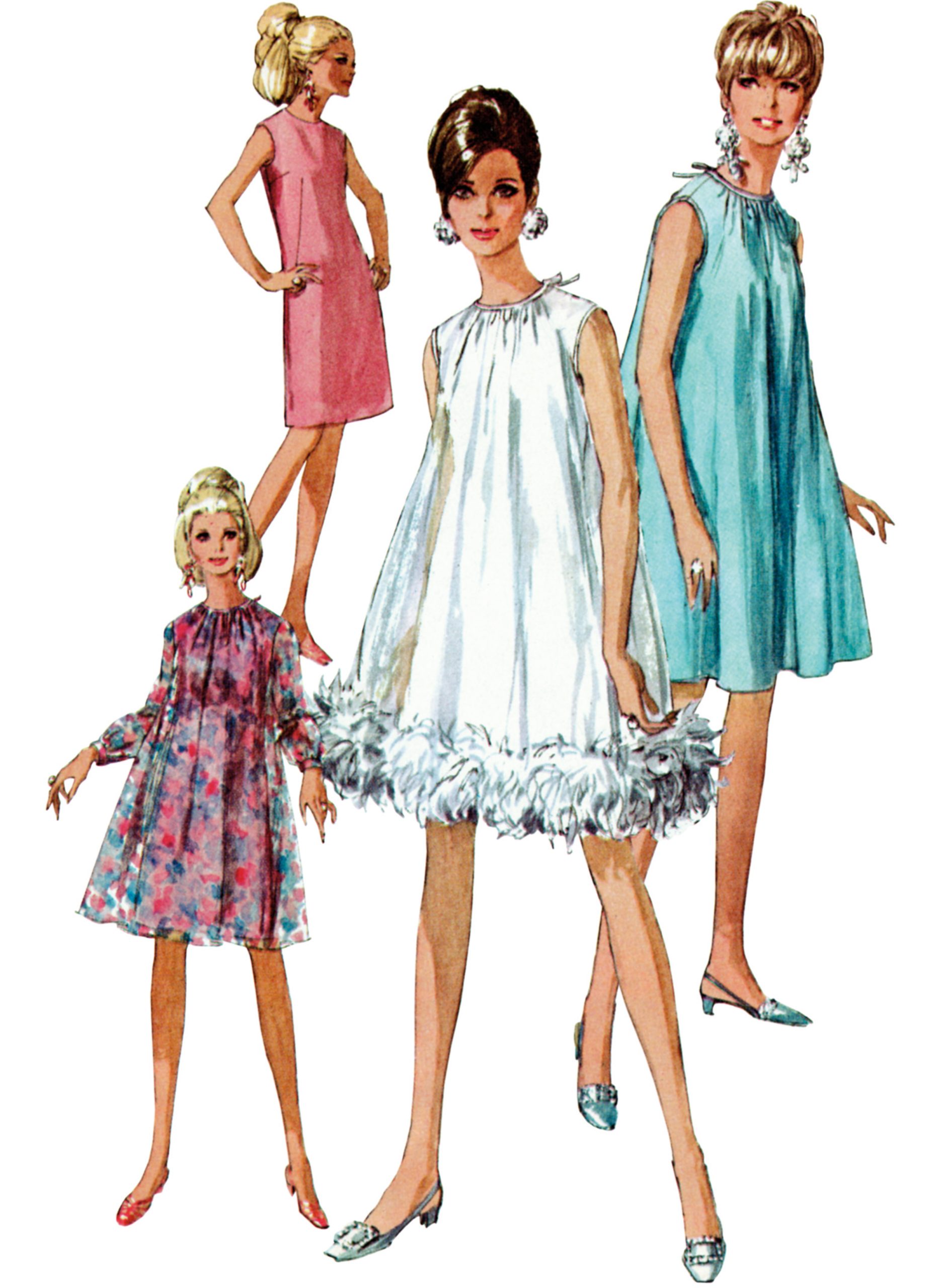 Simplicity Vintage Dresses S9848 The Fold Line Simplicity Vintage Dresses S9848 The Fold Line