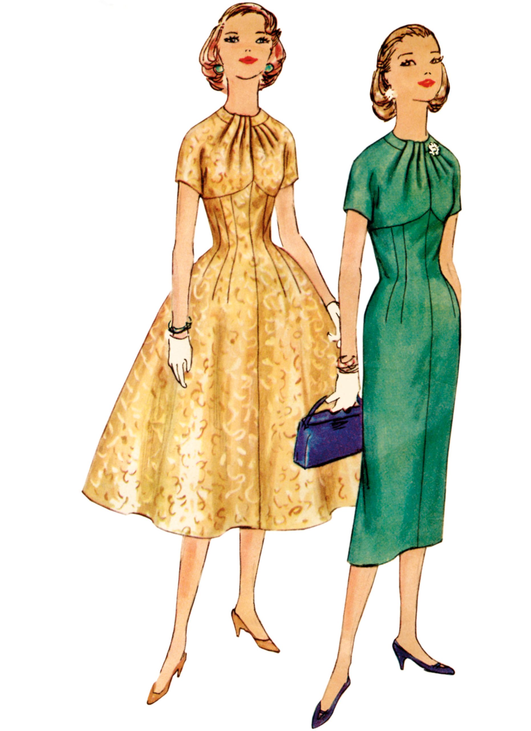 Simplicity Vintage Dress S9849 – The Fold Line
