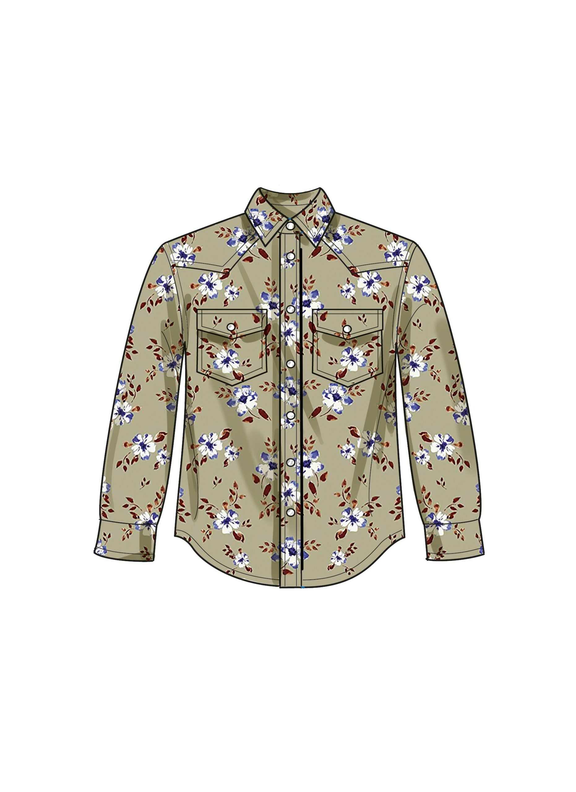 Simplicity Unisex Shirts S9859